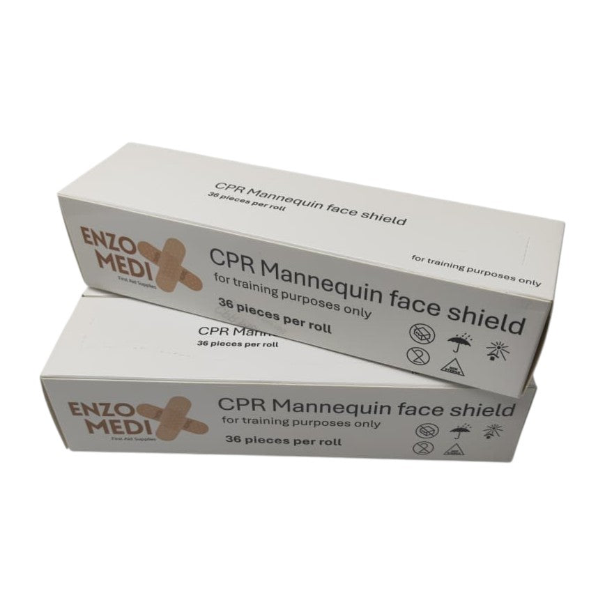 CPR masks (36 pcs/roll)