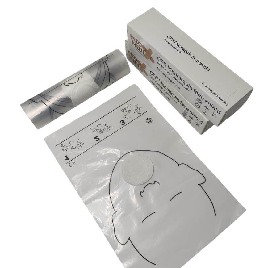 CPR masks (36 pcs/roll)