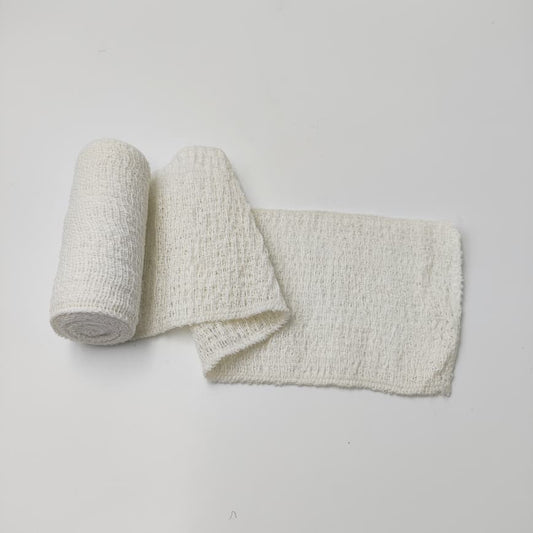 Premium crepe compression bandage, reusable stretch wrap for joint support, swelling control, and recovery