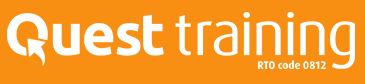 Quest Training Solutions logo for workplace training, vocational education, and compliance courses