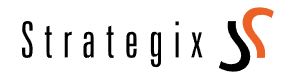 Strategix logo for professional training, business solutions, and workforce development services