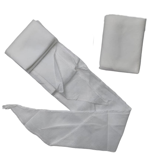 Essential first aid triangular bandage for training and emergency response, strong breathable fabric for secure support