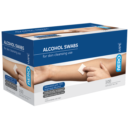 Isopropyl Alcohol Swabs – 3 x 3 cm, 10 Pack