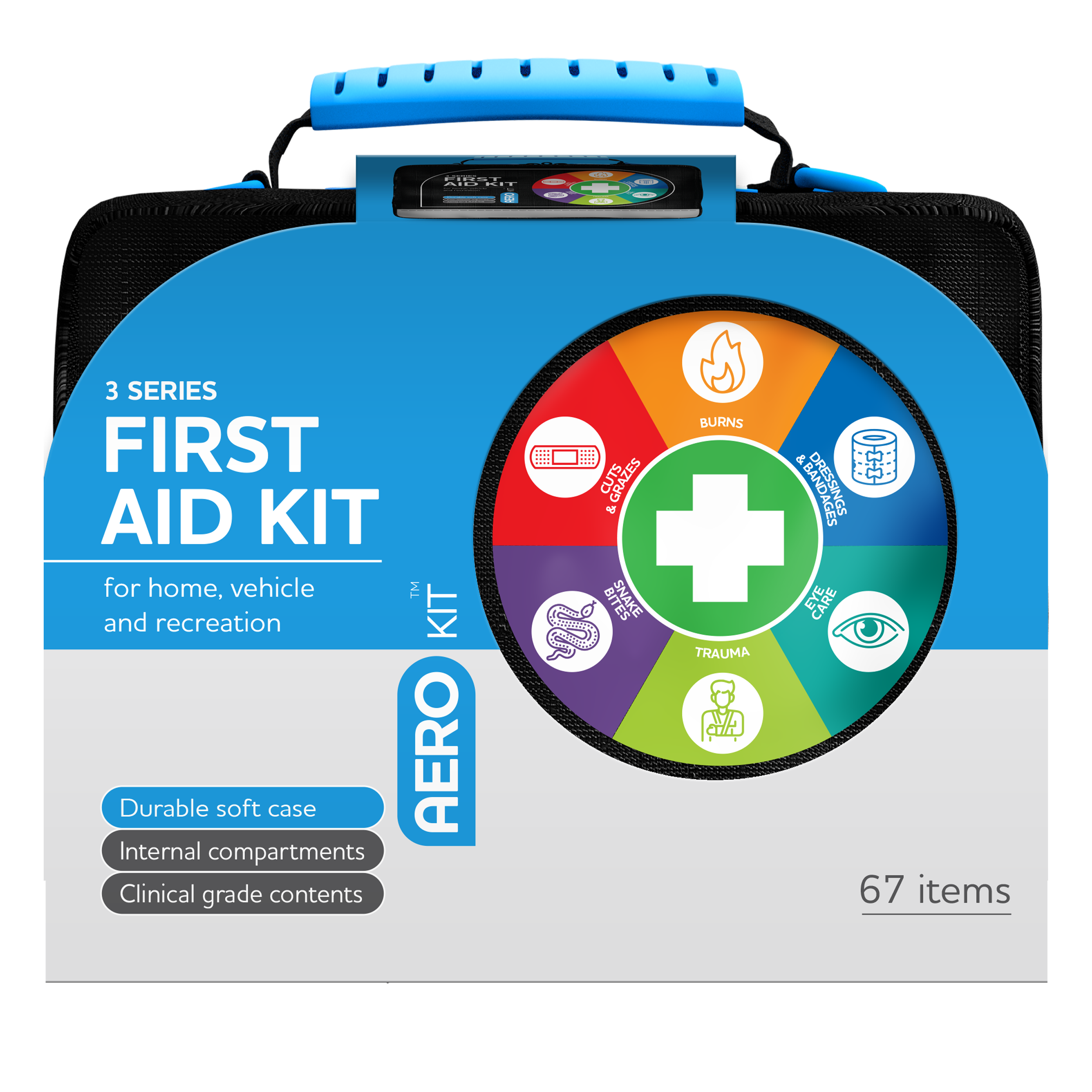 AEROKIT 3 Series Workplace First Aid Softpack | Enzo Medix Australia